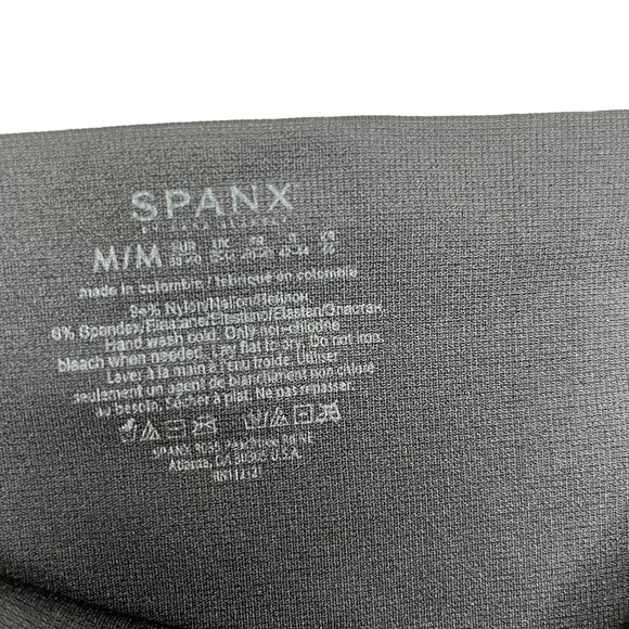 Spanx Leggings Navy Blue Shapewear Medium - Picture 9 of 9